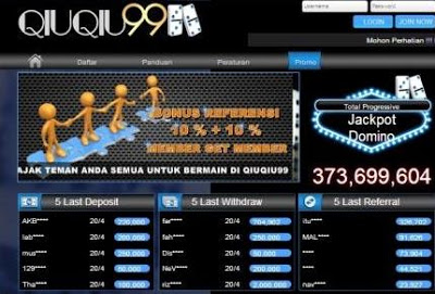 perjudian online kasus